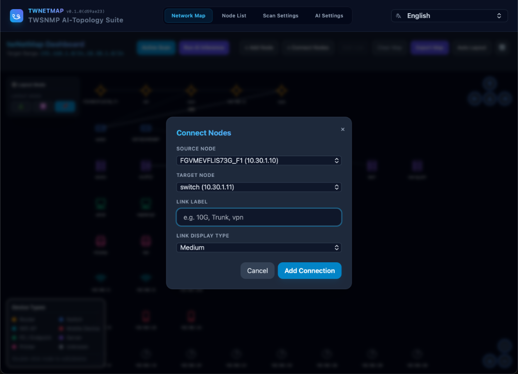 Adding Node Connections